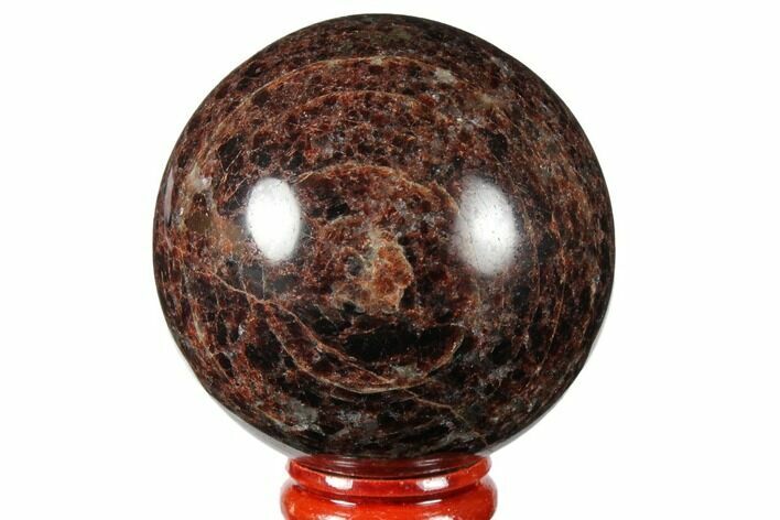 Polished Garnetite (Garnet) Sphere - Madagascar #132080